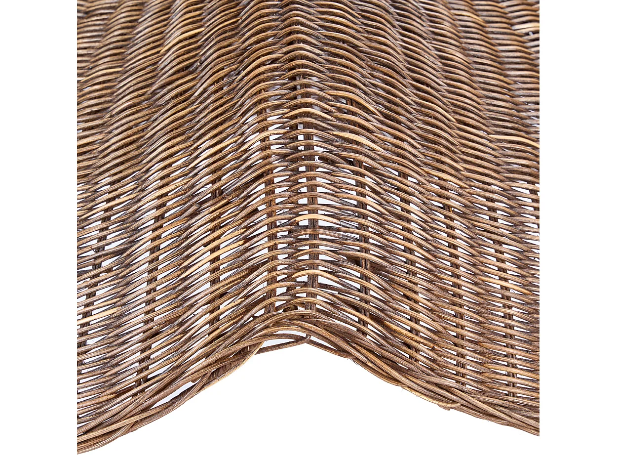 Die Wave Hängeleuchte - Dunkel Nussbaum - L