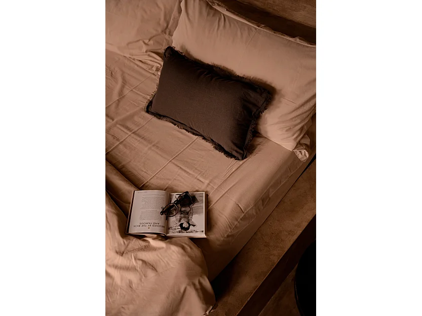 La Funda de Cojín Smoky Vibe - Gris - 30x50