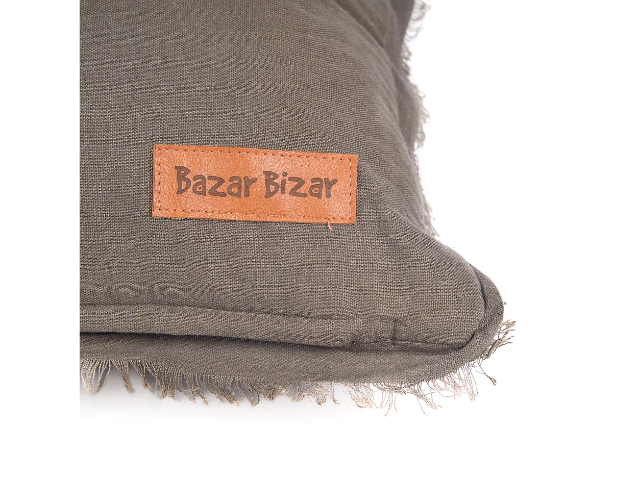 La Funda de Cojín Smoky Vibe - Gris - 30x50