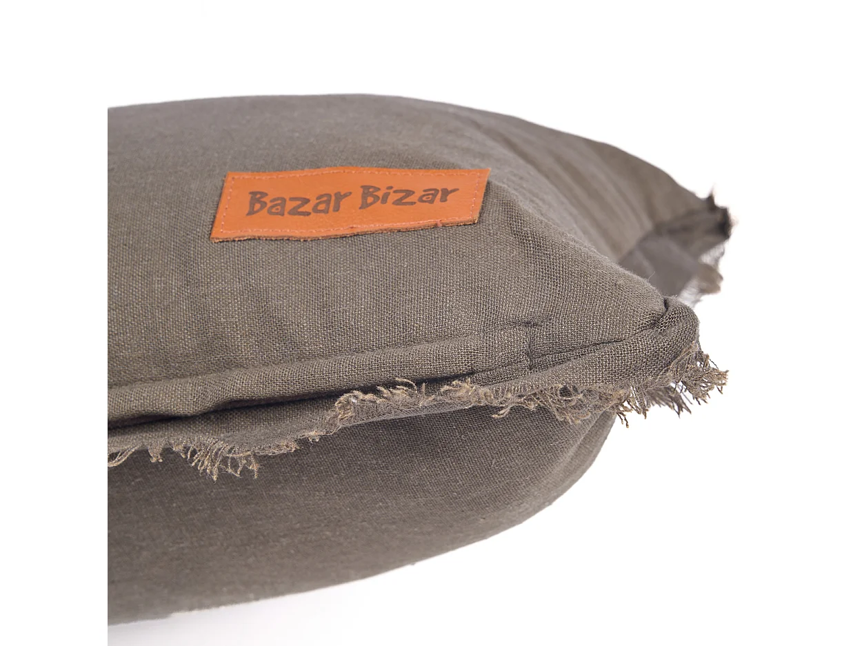 La Funda de Cojín Smoky Vibe - Gris - 30x50