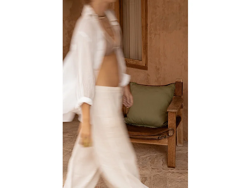 La Funda de Cojín Minty Fresh - Verde