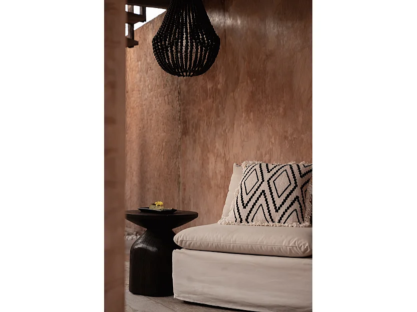 The Drumline Side Table - Dark Walnut