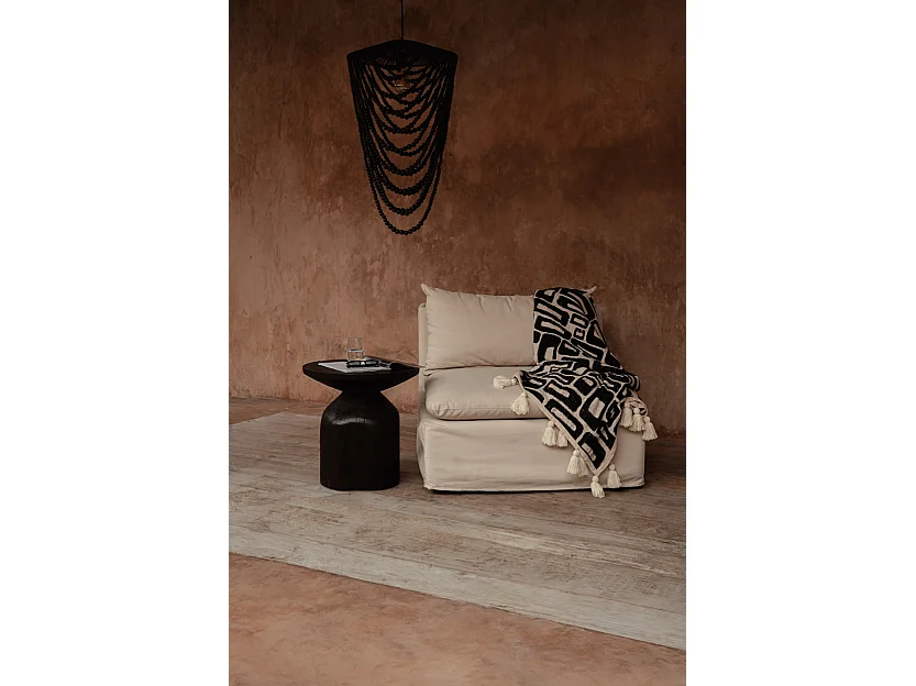 The Drumline Side Table - Dark Walnut