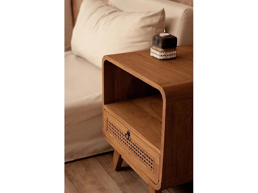 Het Breeze Nachtkastje – Naturel