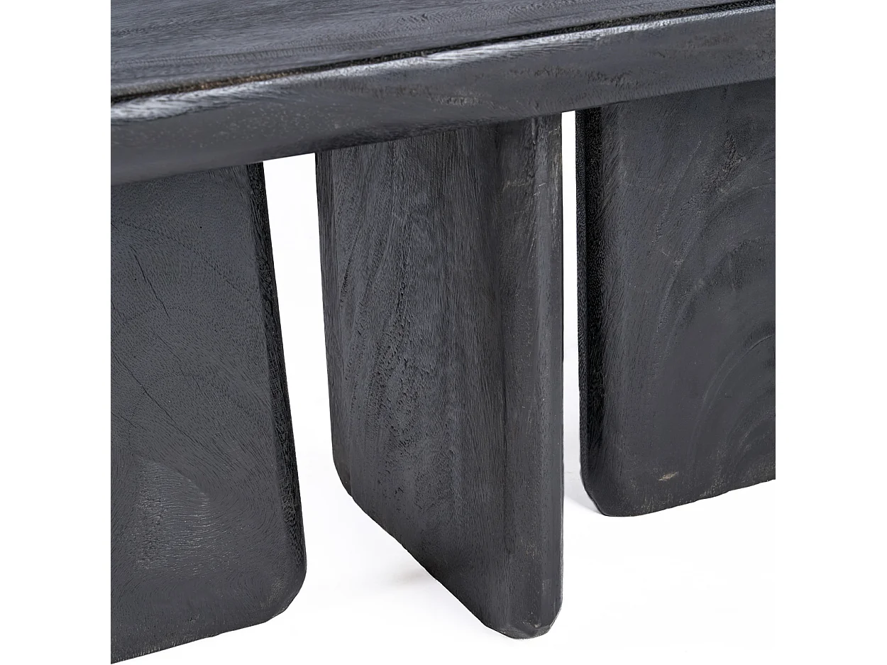 Der Obsidian Couchtisch - Schwarz
