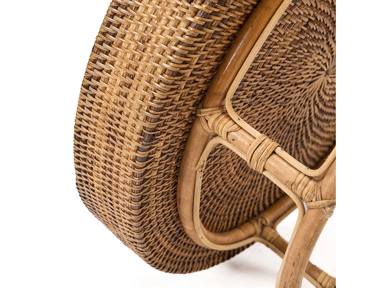 Le Rattan Rise Tray - Brun Naturel