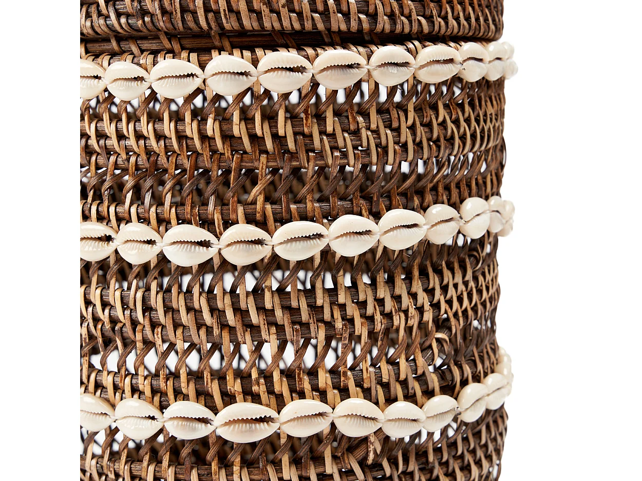 Le Panier de Rangement Shell - Brun Naturel