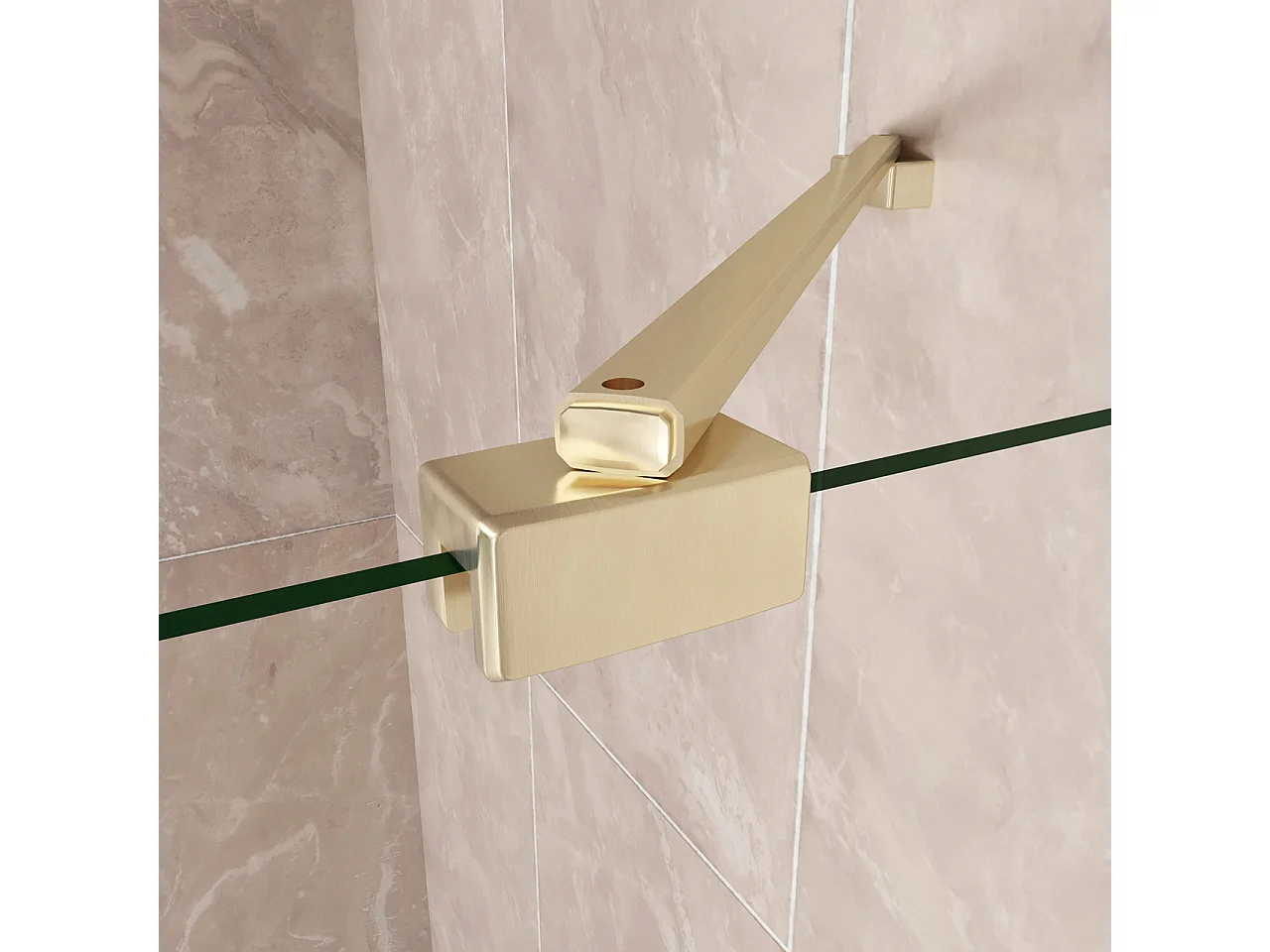 185cm Box Doccia Angolare 70x90cm Porta Battente Pieghevole 70 Parete Fissa 90 Vetro Temperato 6mm Anticalcare Barra Stabilizzatrice da 45cm Dorato Spazzolato