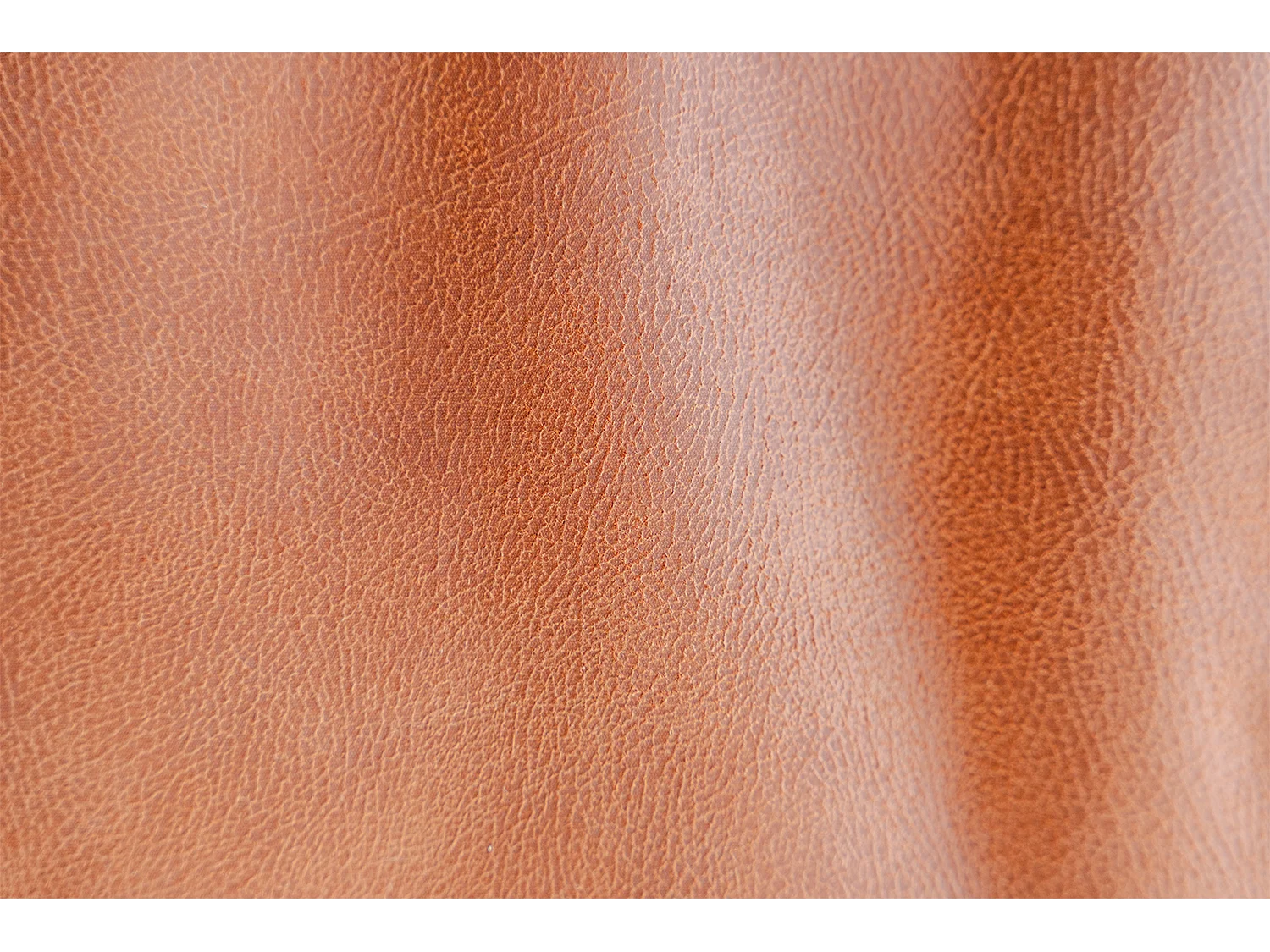 Pouf imbottito - marrone Tessuto in fibra di pelle - MIA