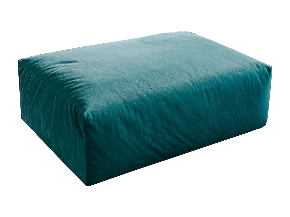 Polsterhocker - Grün Velvet - MIA