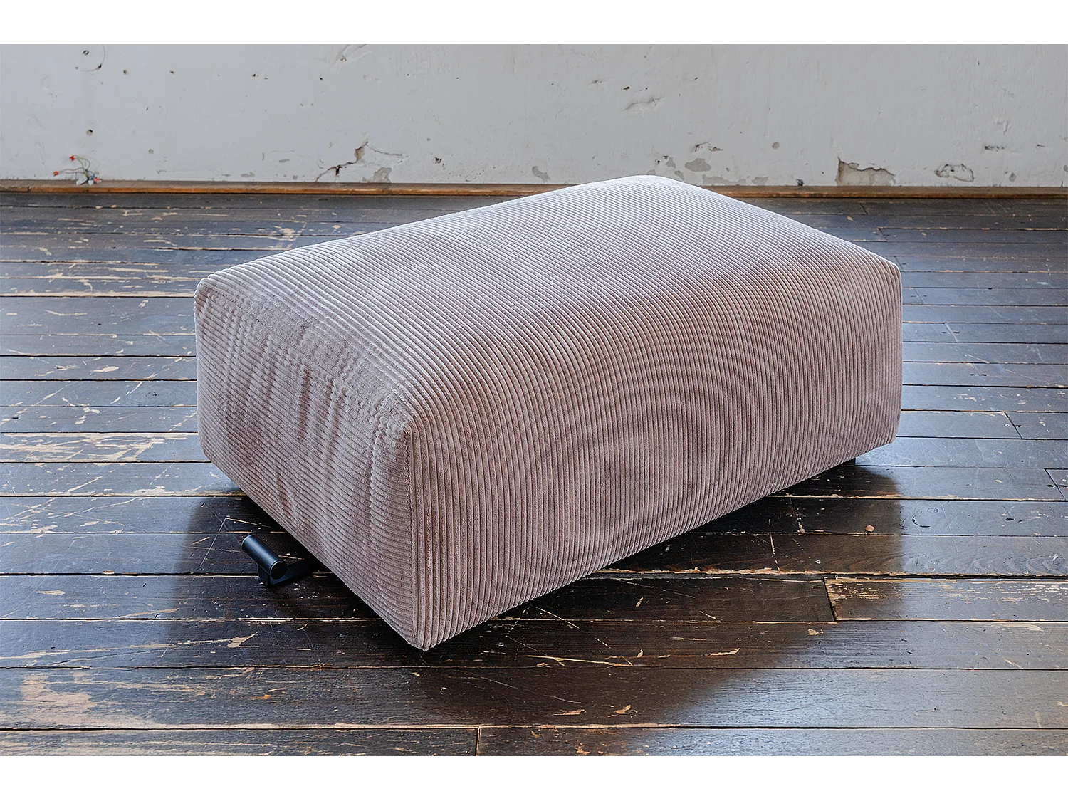 Polsterhocker - Taupe Cord - MIA