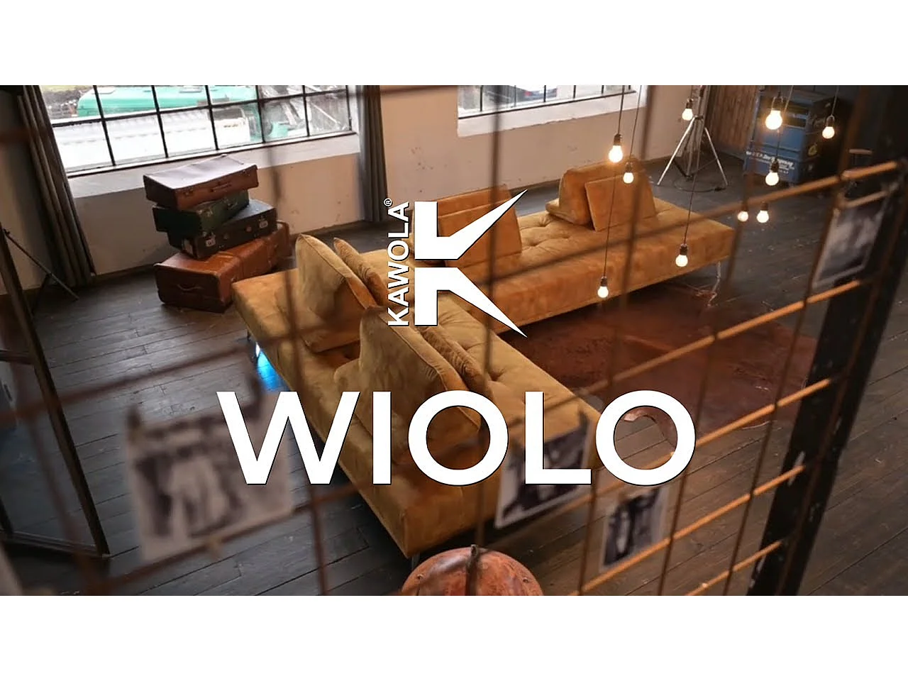 Polsterhocker - Grau Velvet - WIOLO