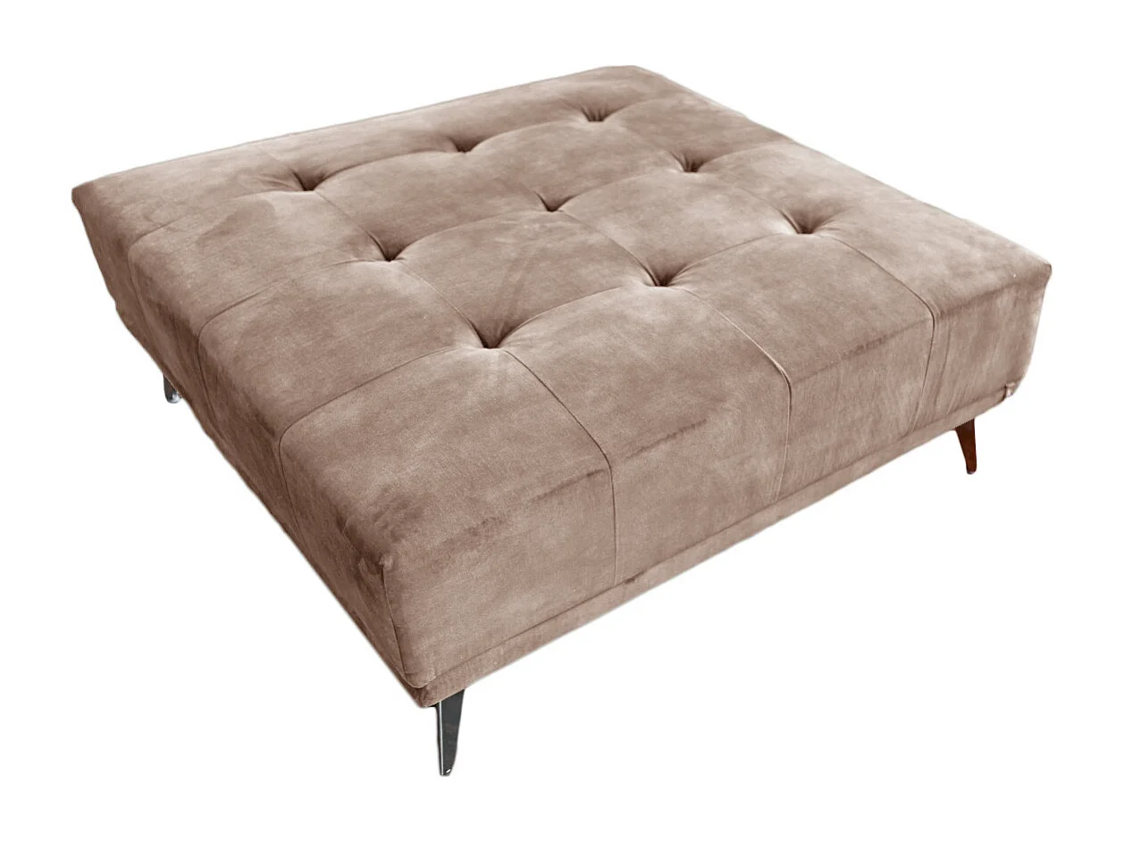 Gestoffeerde kruk - Taupe Fluweel - WIOLO