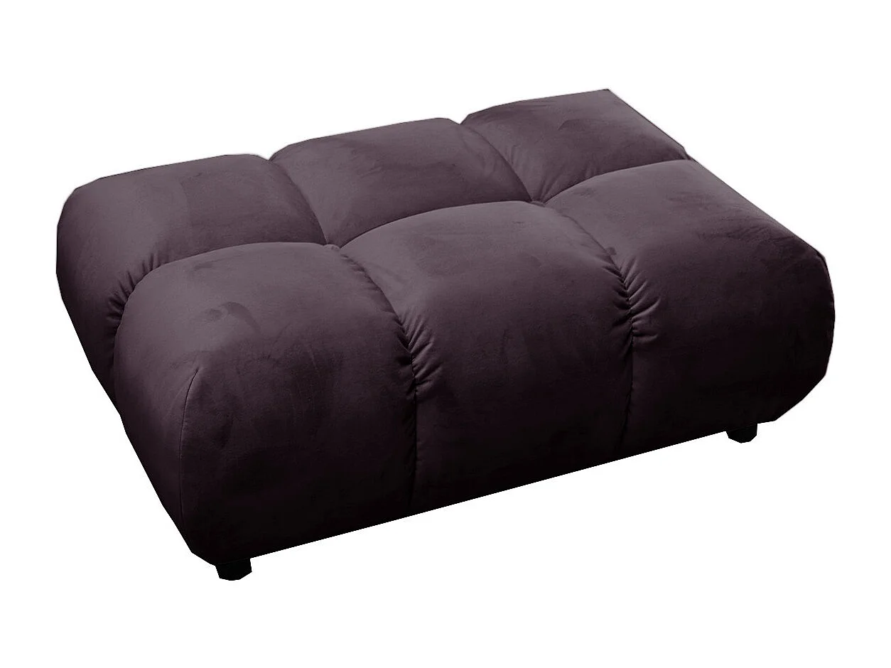 Polsterhocker - Violett Velvet - VIVIEN