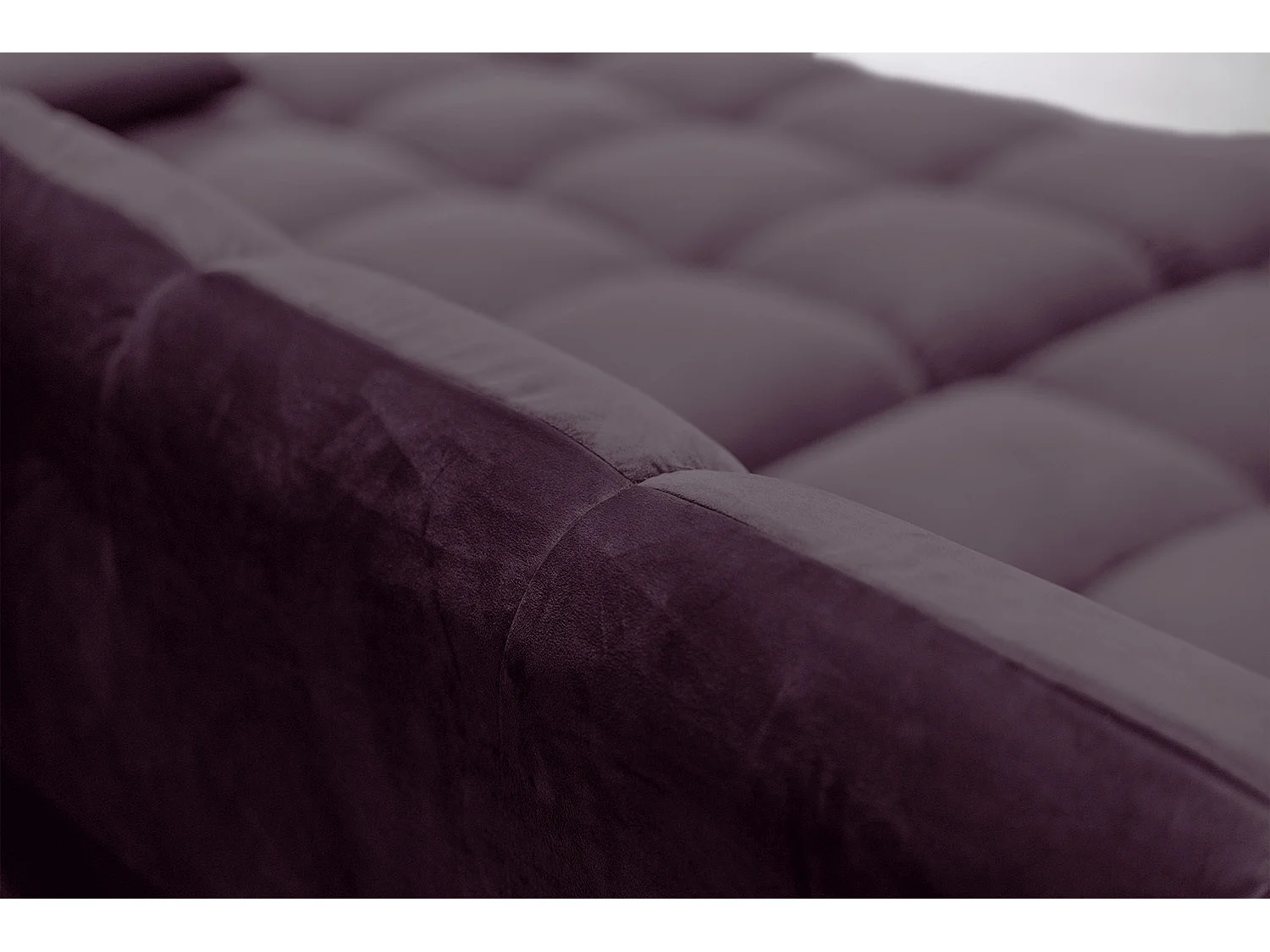 Sofá extra ancho - Violeta terciopelo - VIVIEN