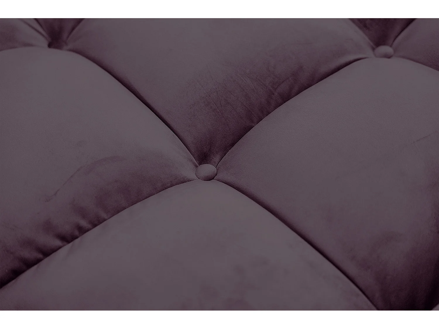 Sofá extra ancho - Violeta terciopelo - VIVIEN