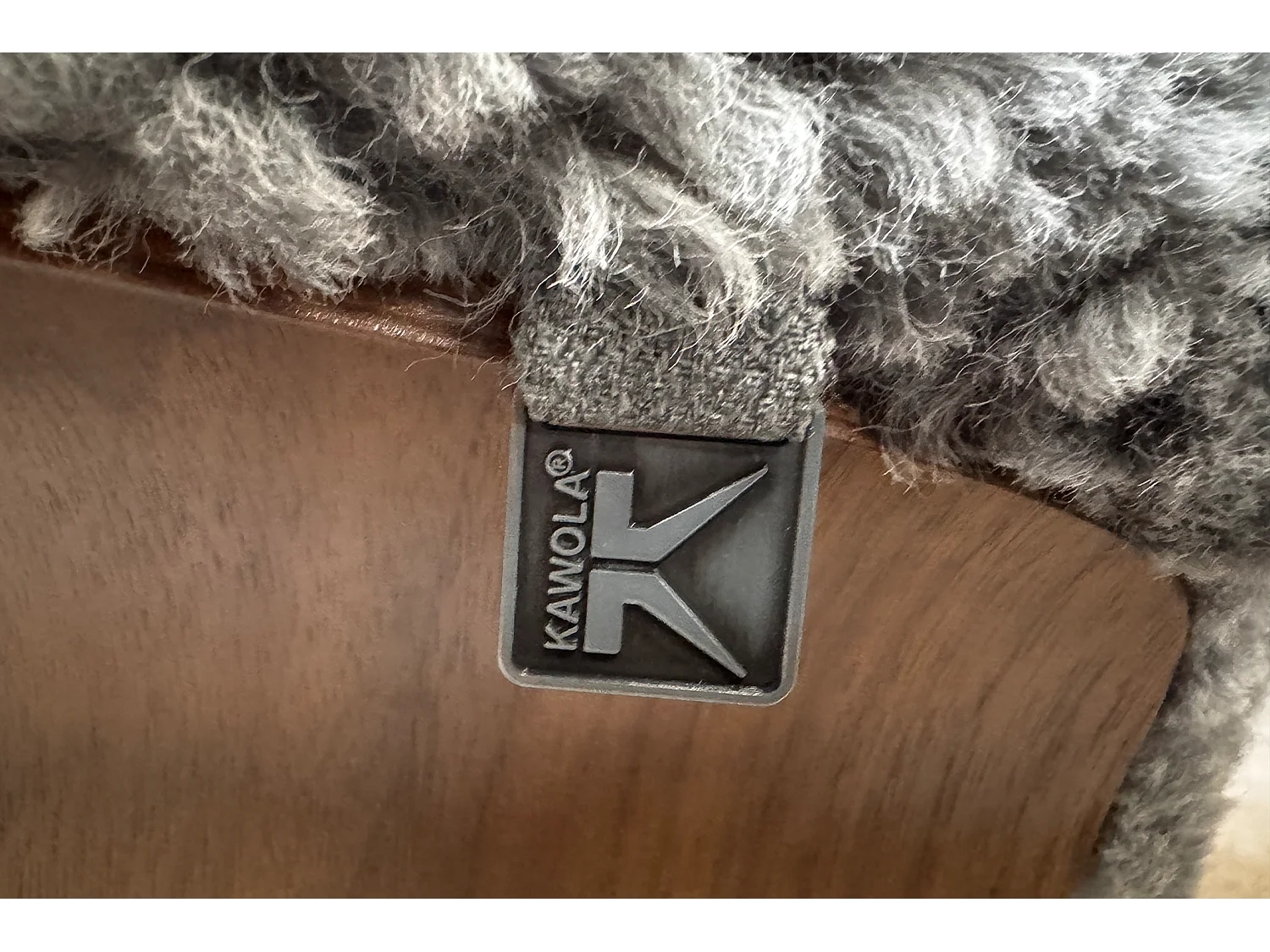 Relaxfauteuil - Lichtgrijs Schapenvacht - SILVA