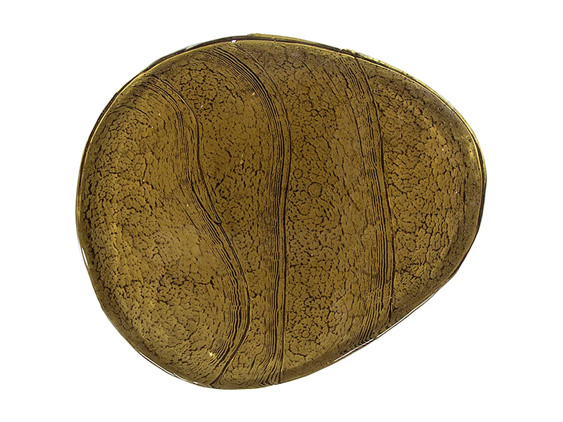 Mesa auxiliar - oro Cristal - 38 x 33 cm - DARI