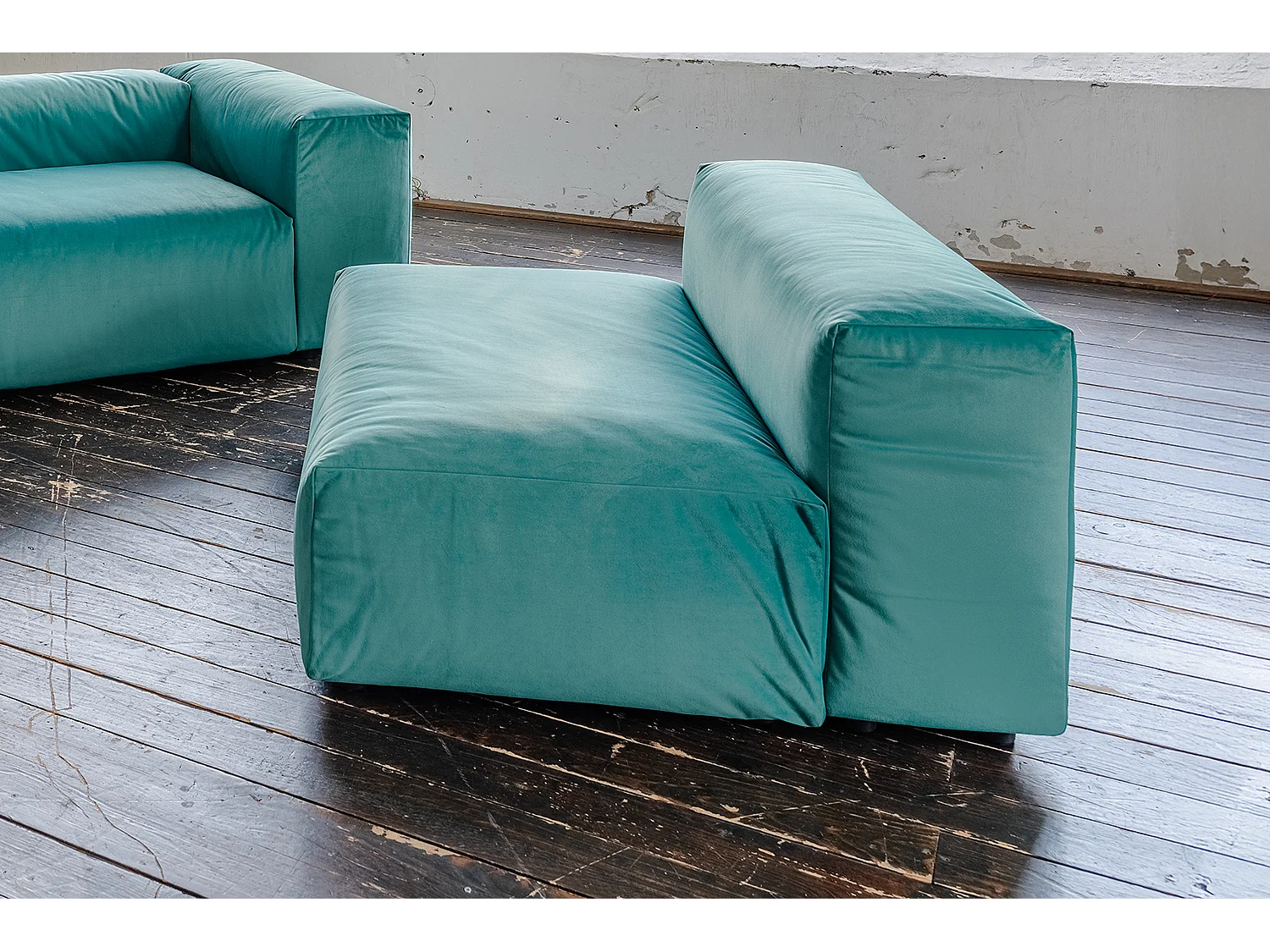 Einzelsessel - Grün Velvet - MIA