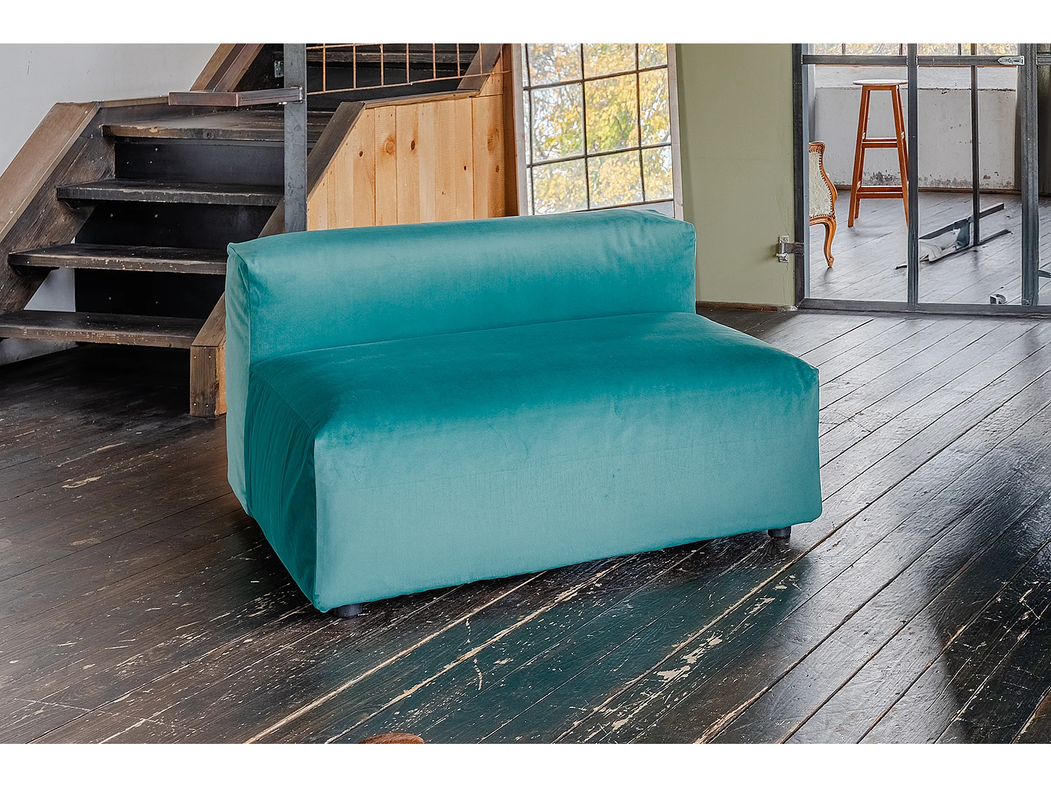 Sillones individuales - Verde terciopelo - MIA