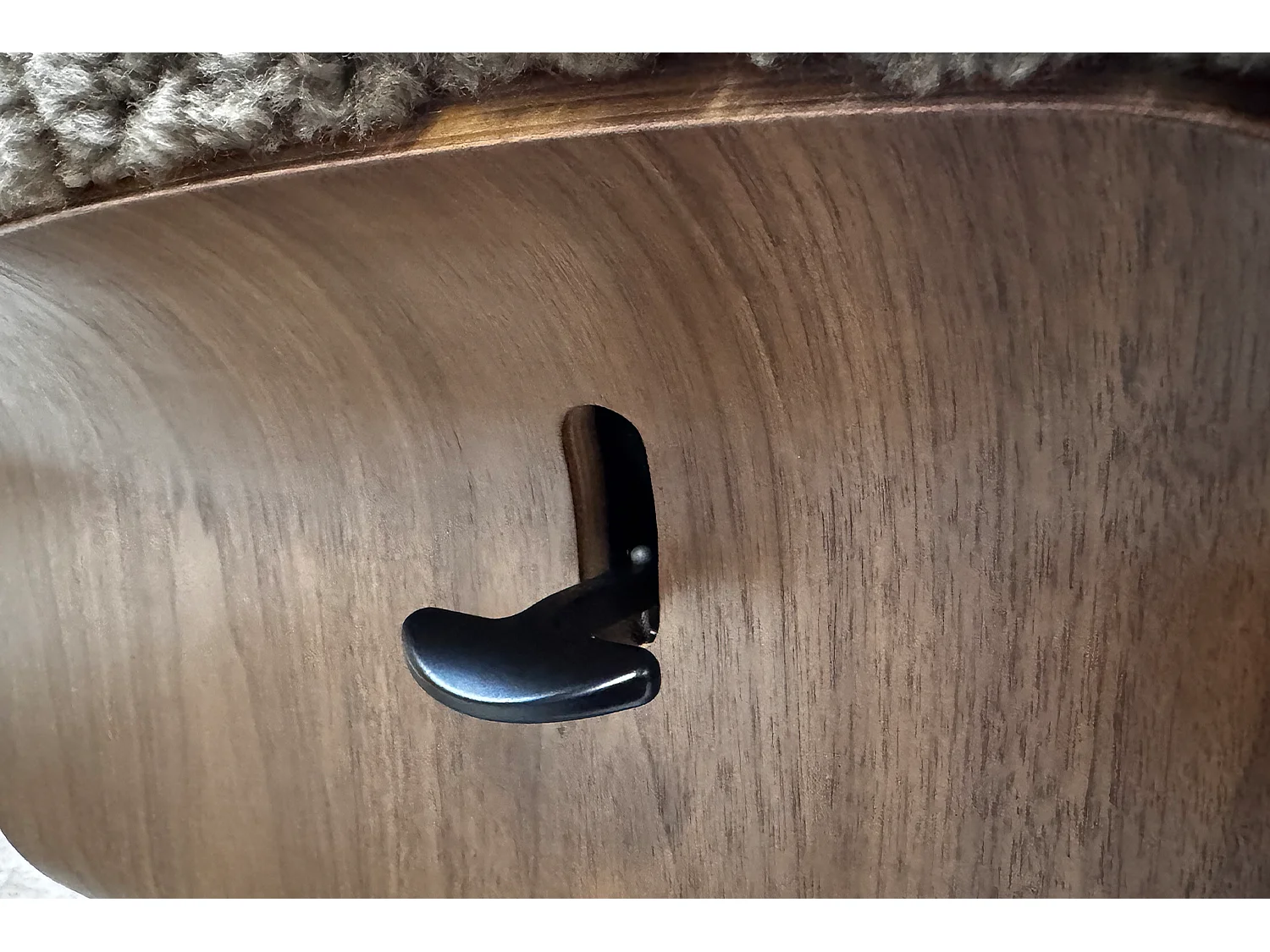 Relaxfauteuil - Beige Schapenvacht - SILVA