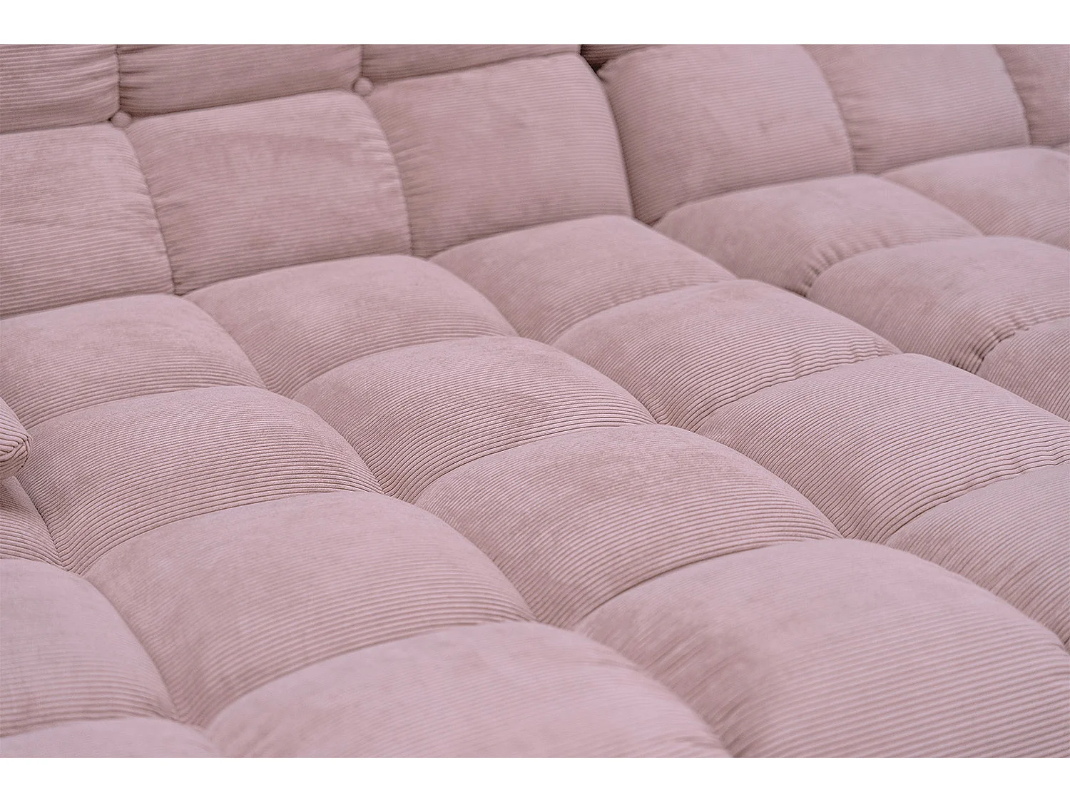 Grote bank - Roze Koord - VIVIEN
