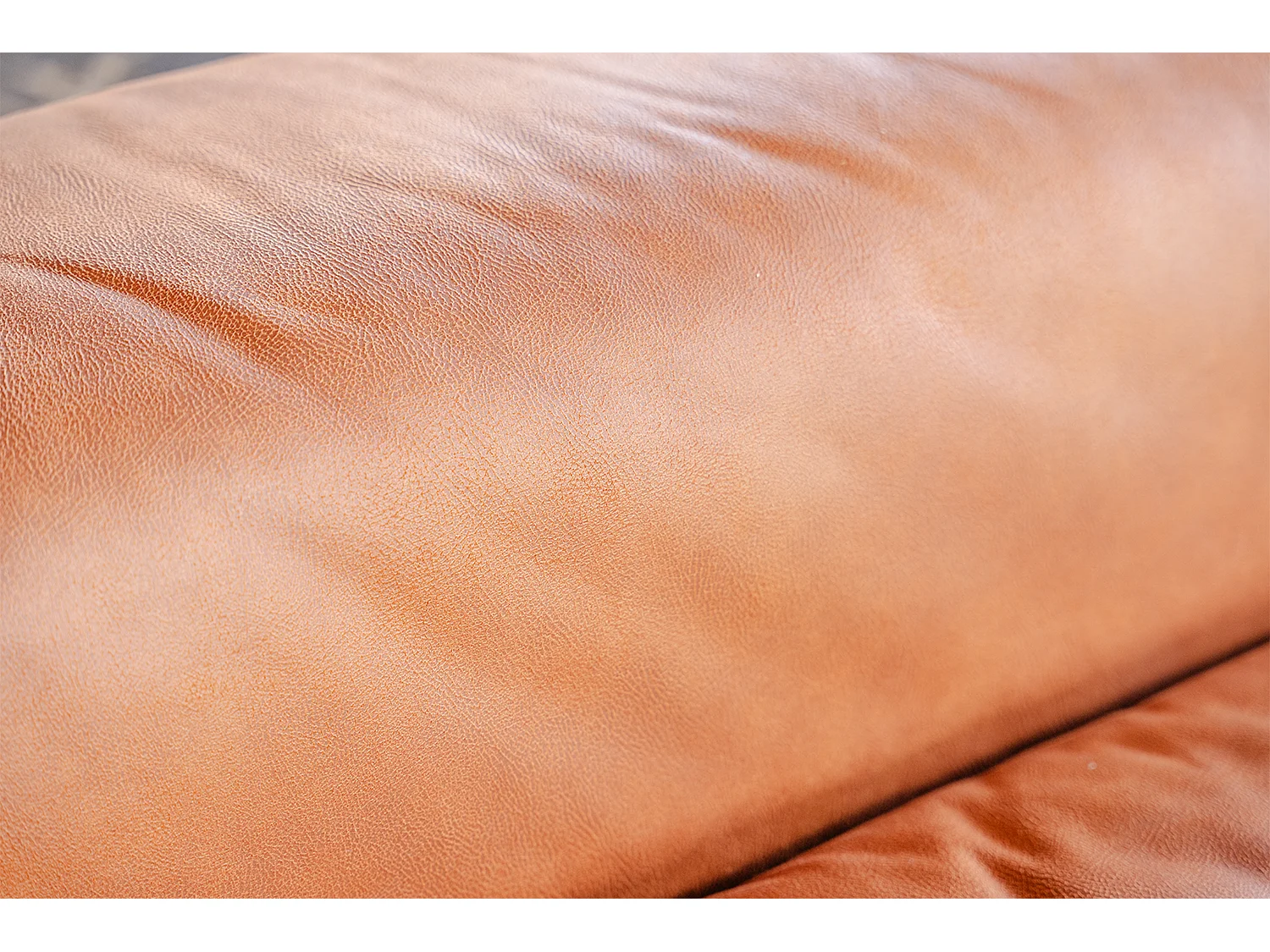 XXL Sessel - Braun Lederfaserstoff - MIA