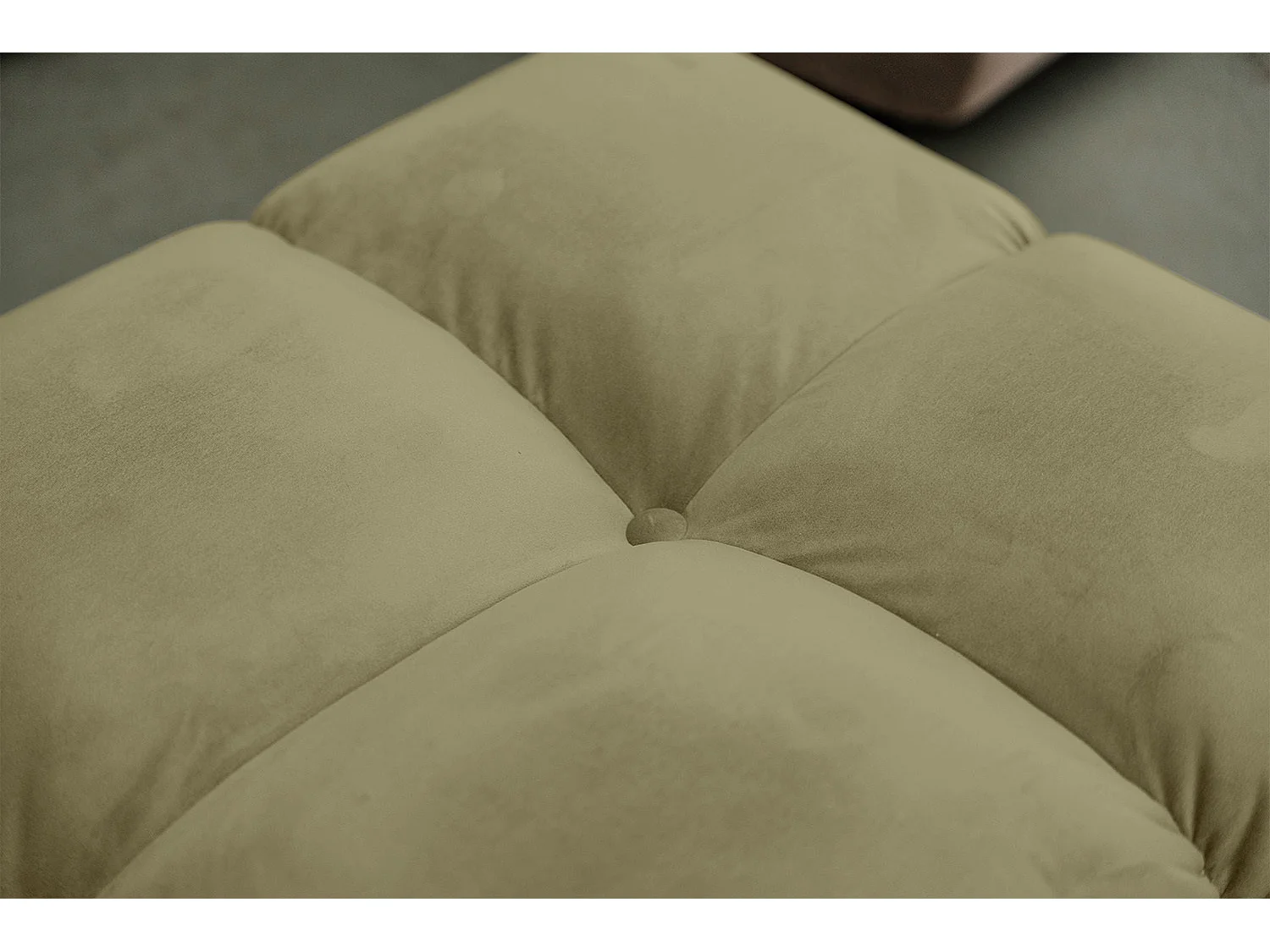 Drehsessel - Grün Velvet - VIVIEN