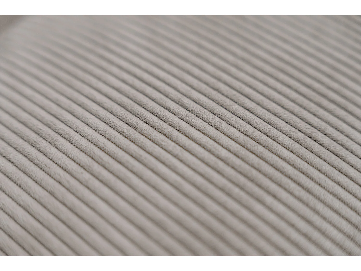 Bigsofa - Grau Cord - VIVIEN