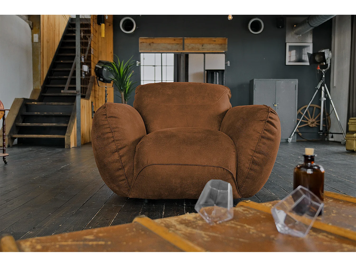 Sillones individuales -  piel - DAVITO