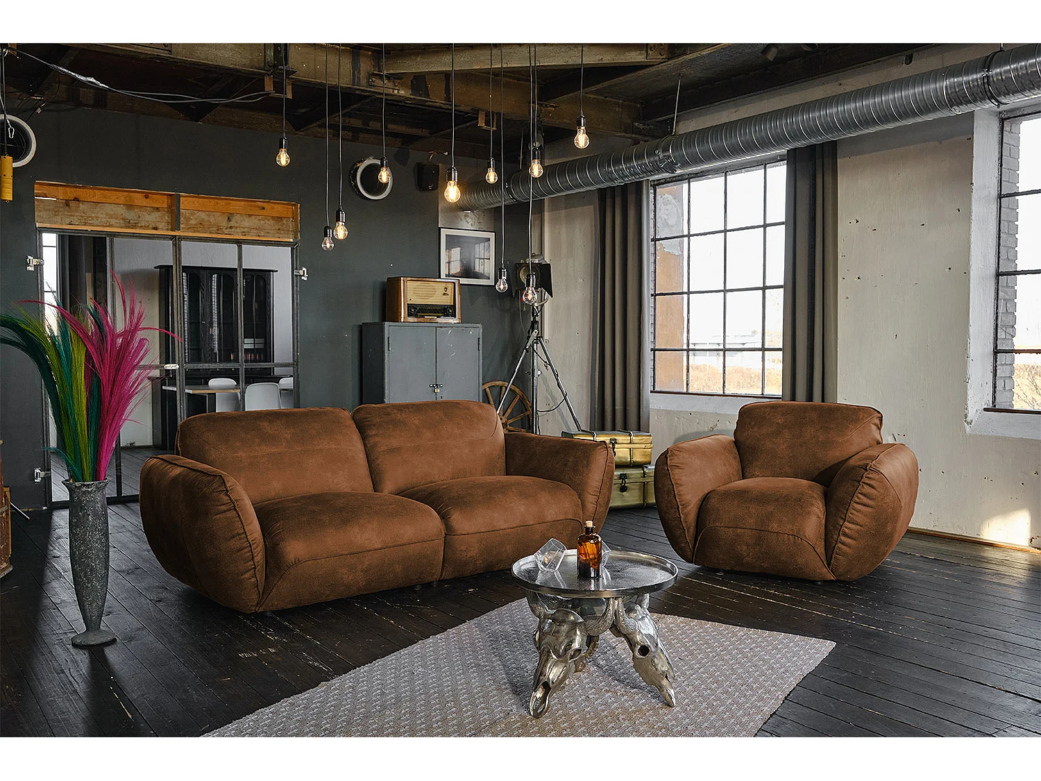 Sillones individuales -  piel - DAVITO