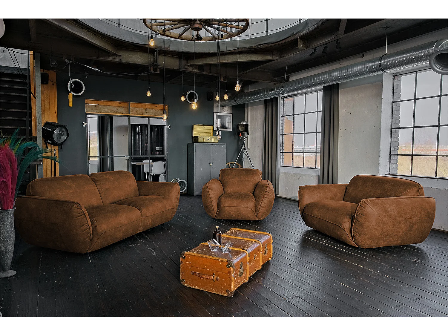 Sillones individuales -  piel - DAVITO