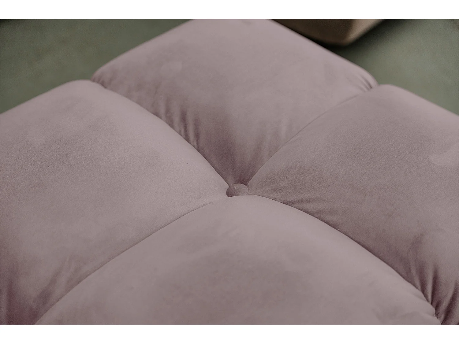 Poltrona girevole - Grigio velluto - VIVIEN