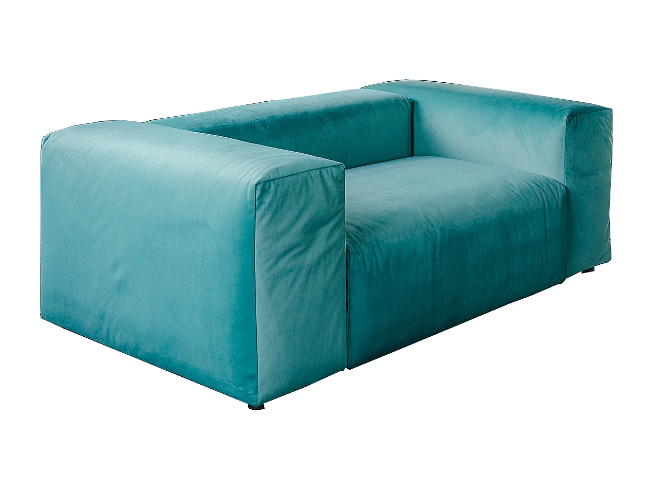 Sillón XXL - Verde terciopelo - MIA