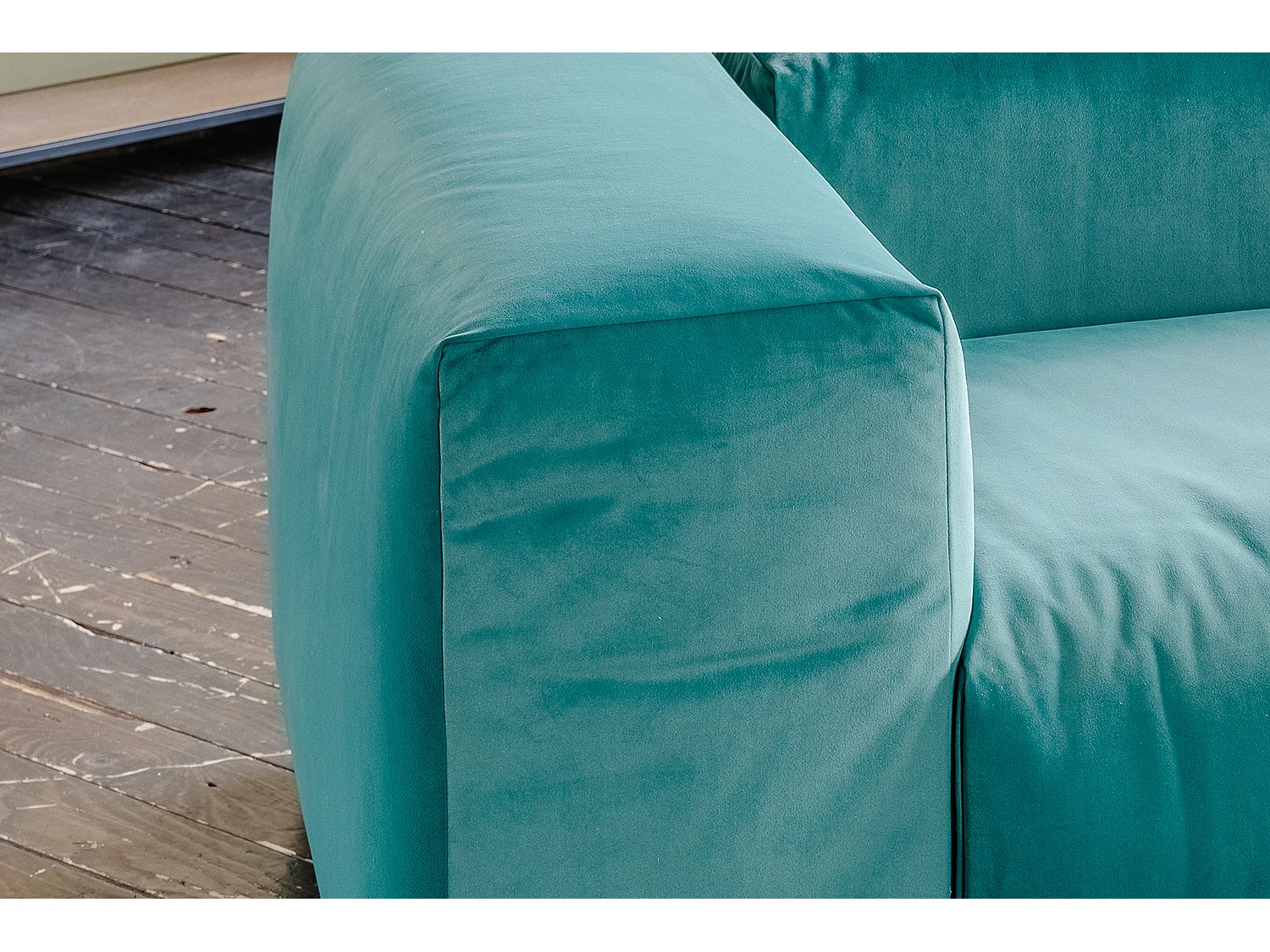 Sillón XXL - Verde terciopelo - MIA