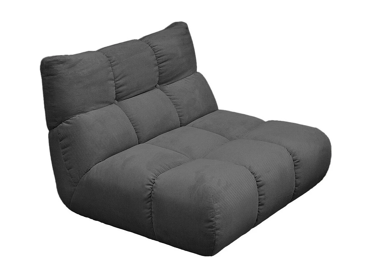 Drehsessel - Anthrazit Cord - VIVIEN