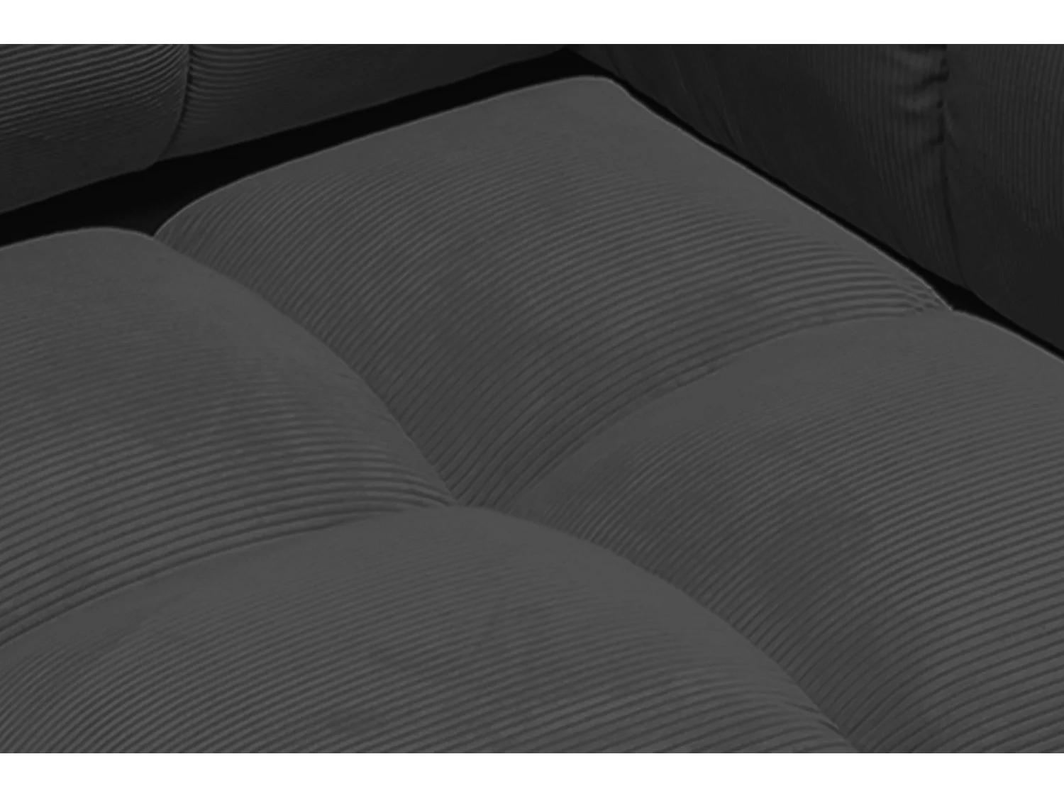 Drehsessel - Anthrazit Cord - VIVIEN