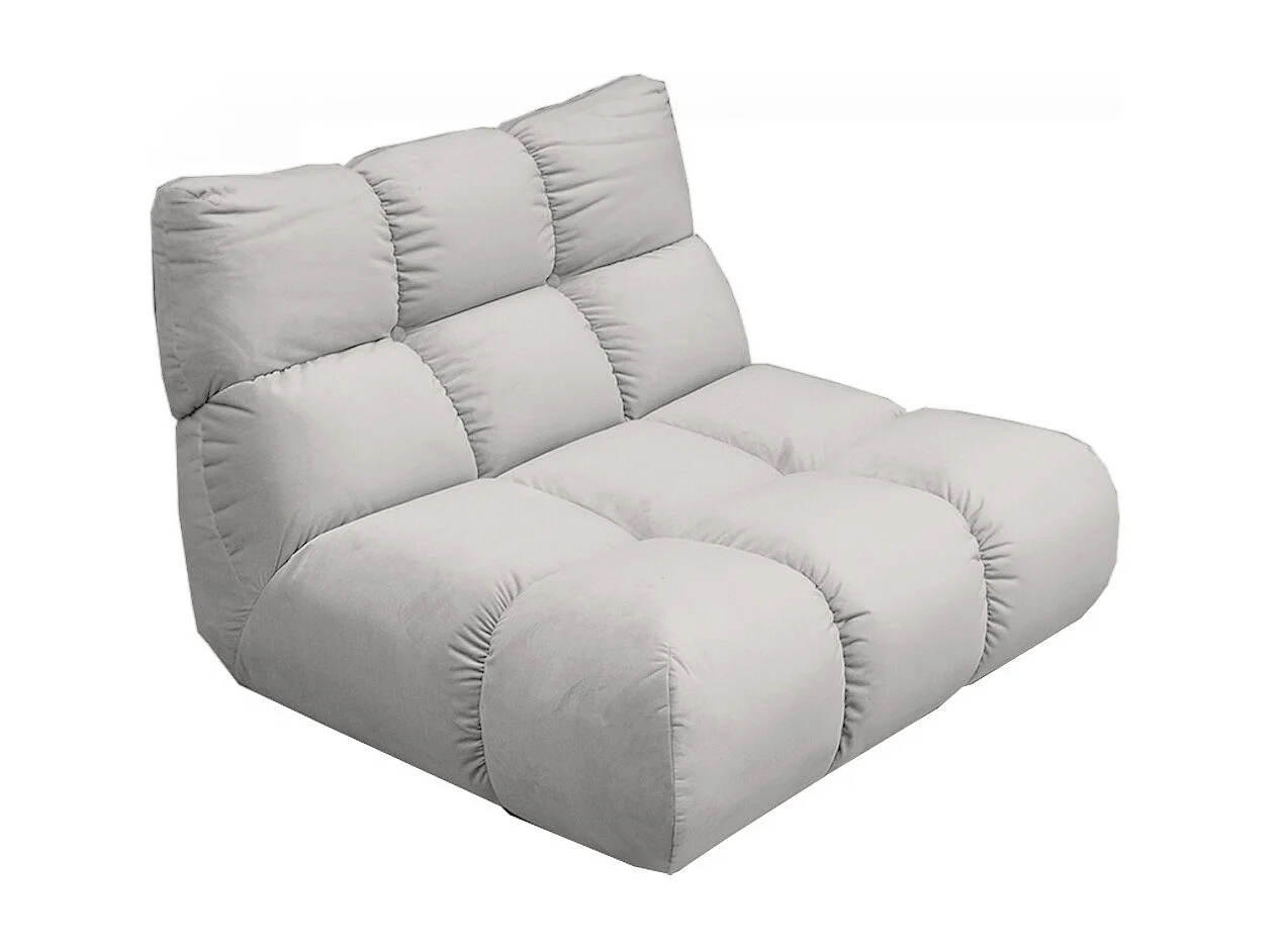 Drehsessel - Silber Velvet - VIVIEN