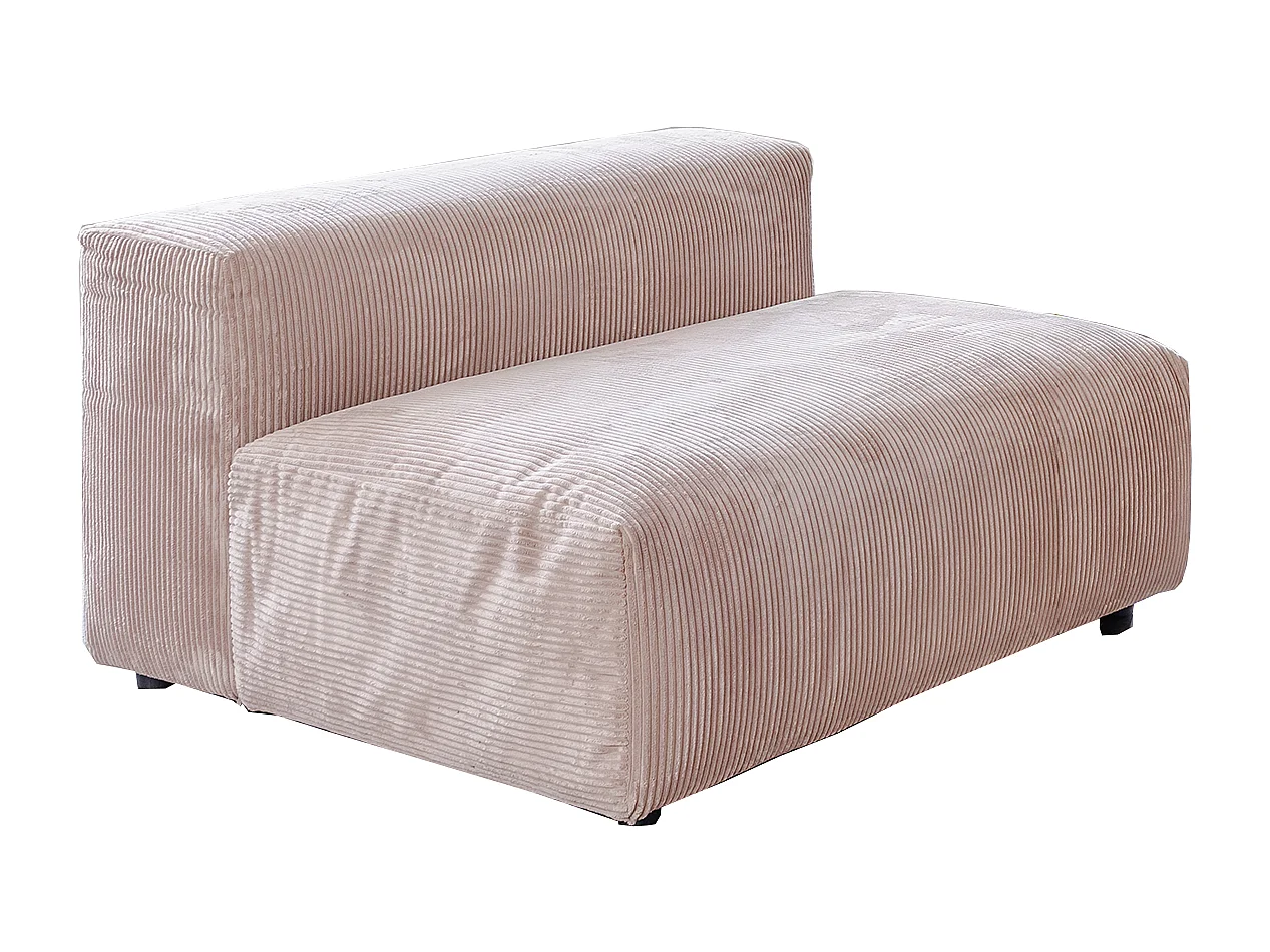 Enkele fauteuil - Taupe Koord - MIA