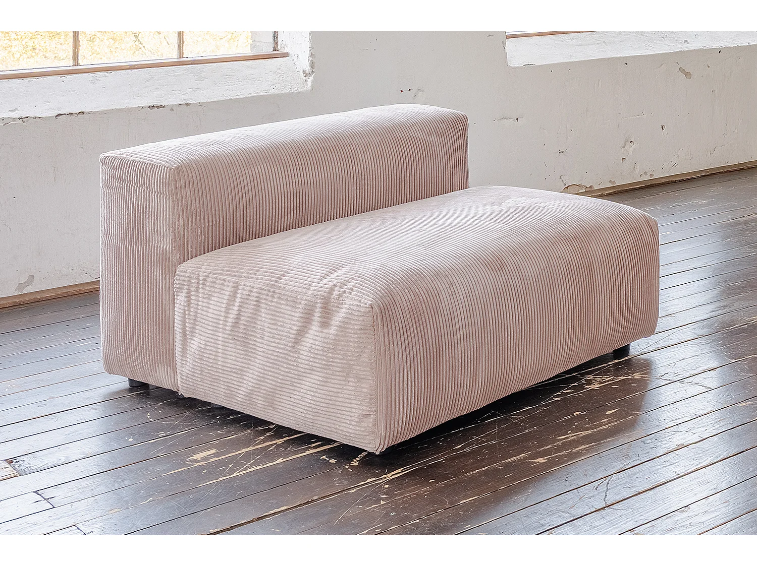 Enkele fauteuil - Taupe Koord - MIA