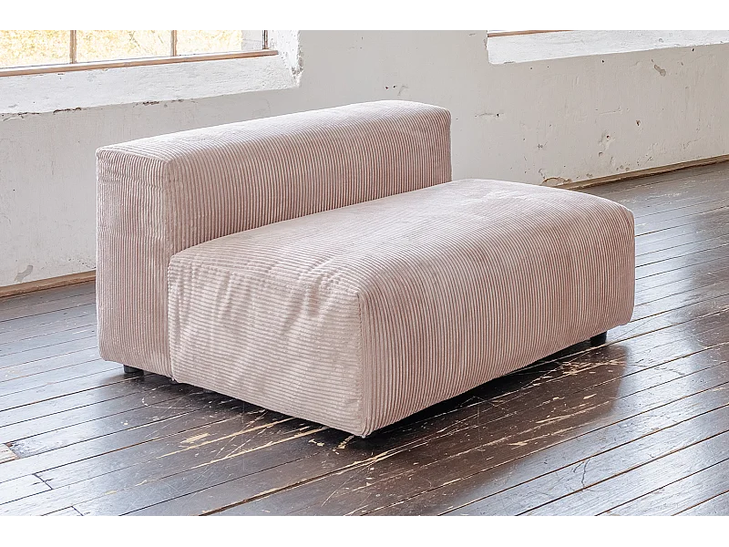 Einzelsessel - Taupe Cord - MIA