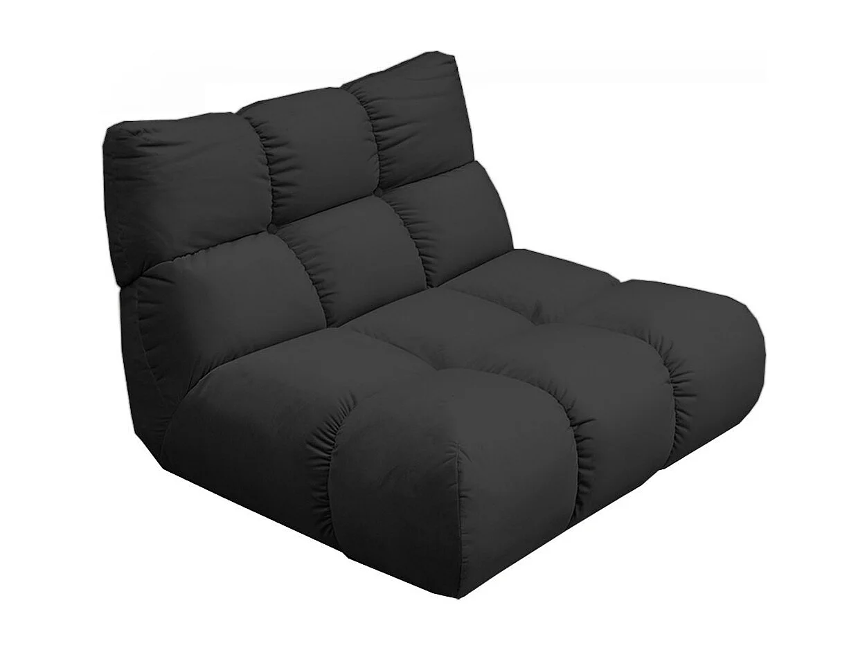 Drehsessel - Schwarz Velvet - VIVIEN