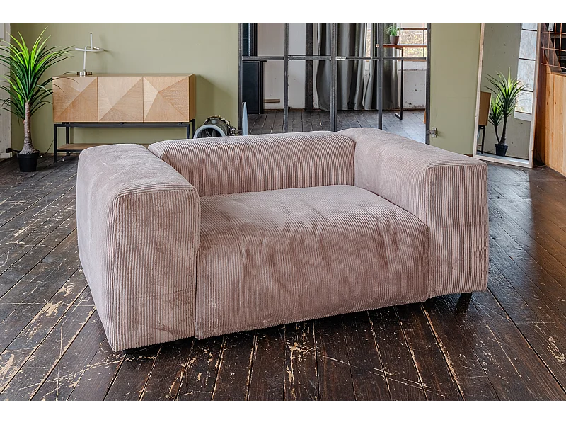 XXL Sessel - Taupe Cord - MIA