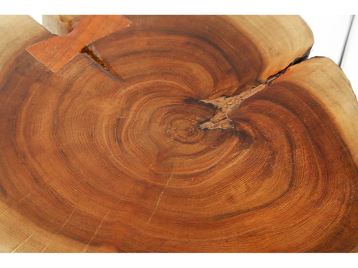 Mesa auxiliar - marrón Madera - 32 x 32 cm - VIVOSSA