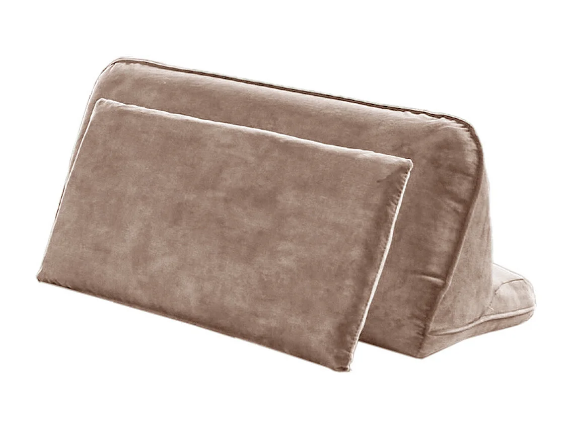 Rugkussen - Taupe Fluweel - WIOLO