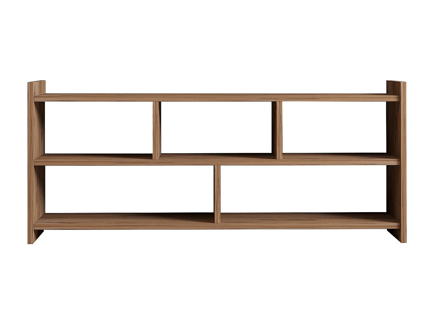 Meuble TV en bois "Pera" - 117 x 28 x 55 cm - Pin atlantique