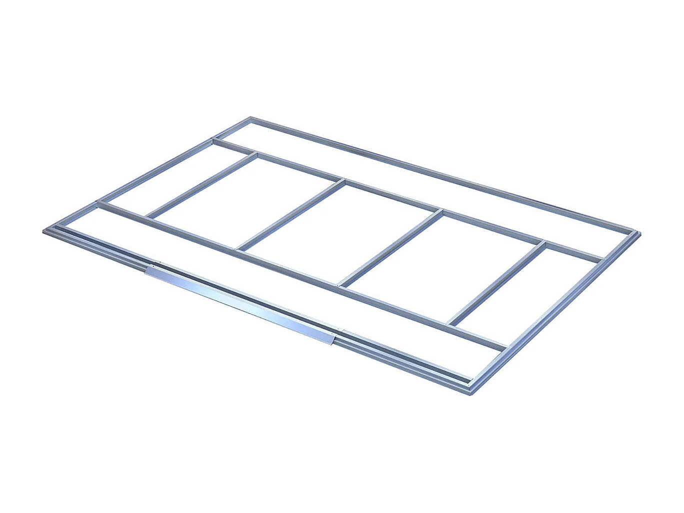 Basis fundering onderstel voor tuinhuisje "Vegas" en "Dallas" - 5,29 m²