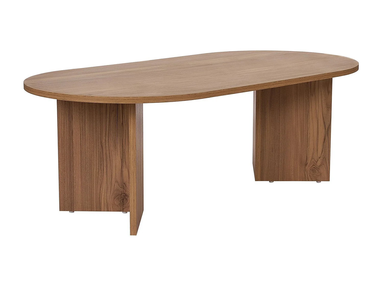 Table basse en bois "Sable" - 60 x 119 x 40 cm - Chêne