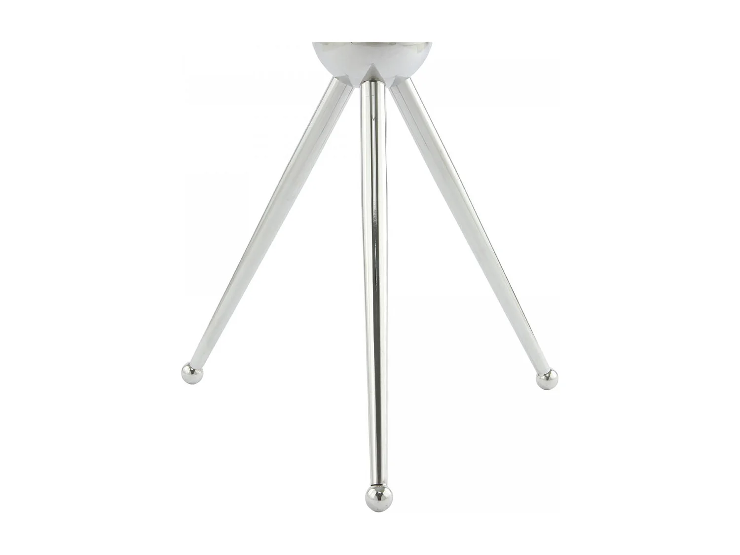 Table basse fait main en acier inoxydable ERO 46x46 gris et clair