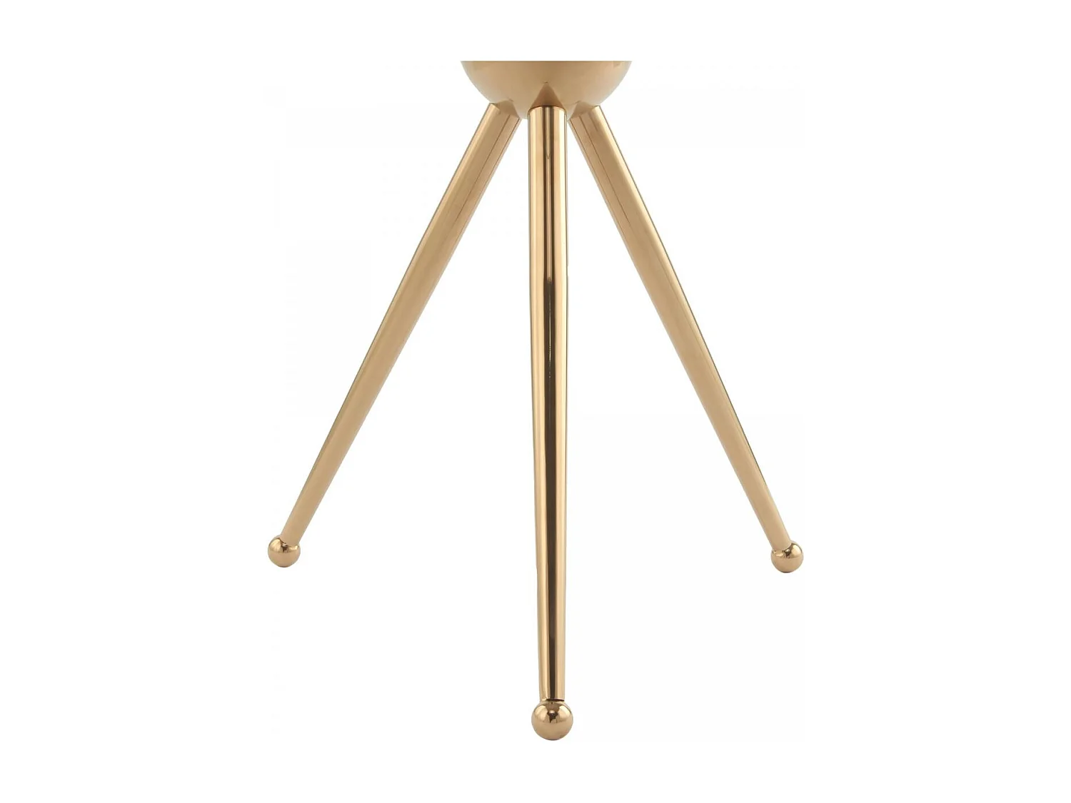 Table basse fait main en acier inoxydable ERO 46x46 rose or et clair